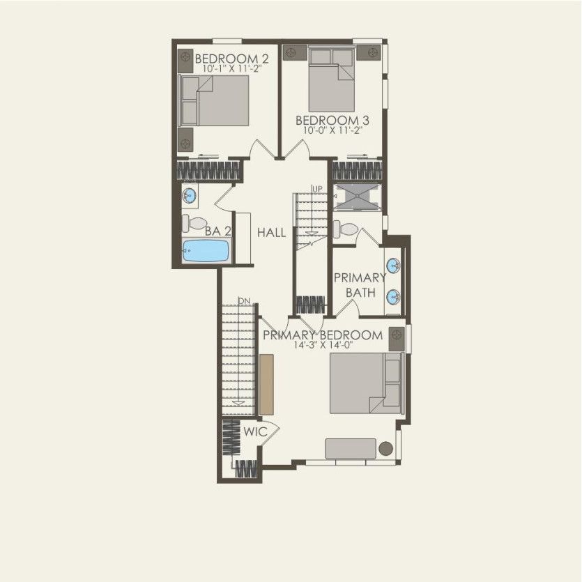 Third Floor 4 br / 3.5 ba