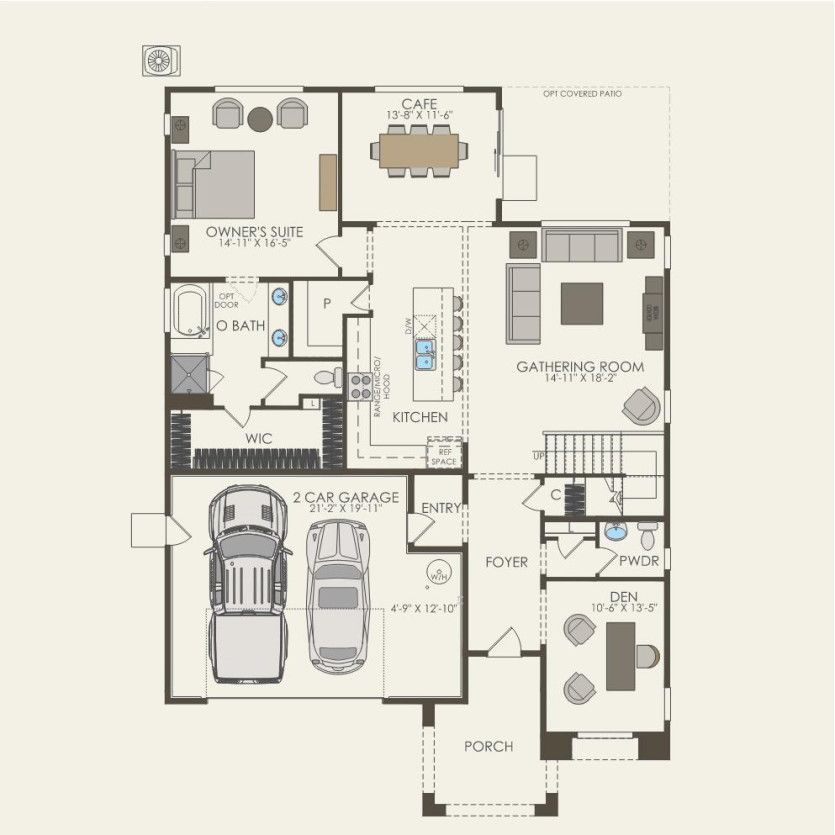 First Floor 5 br / 3.5 ba