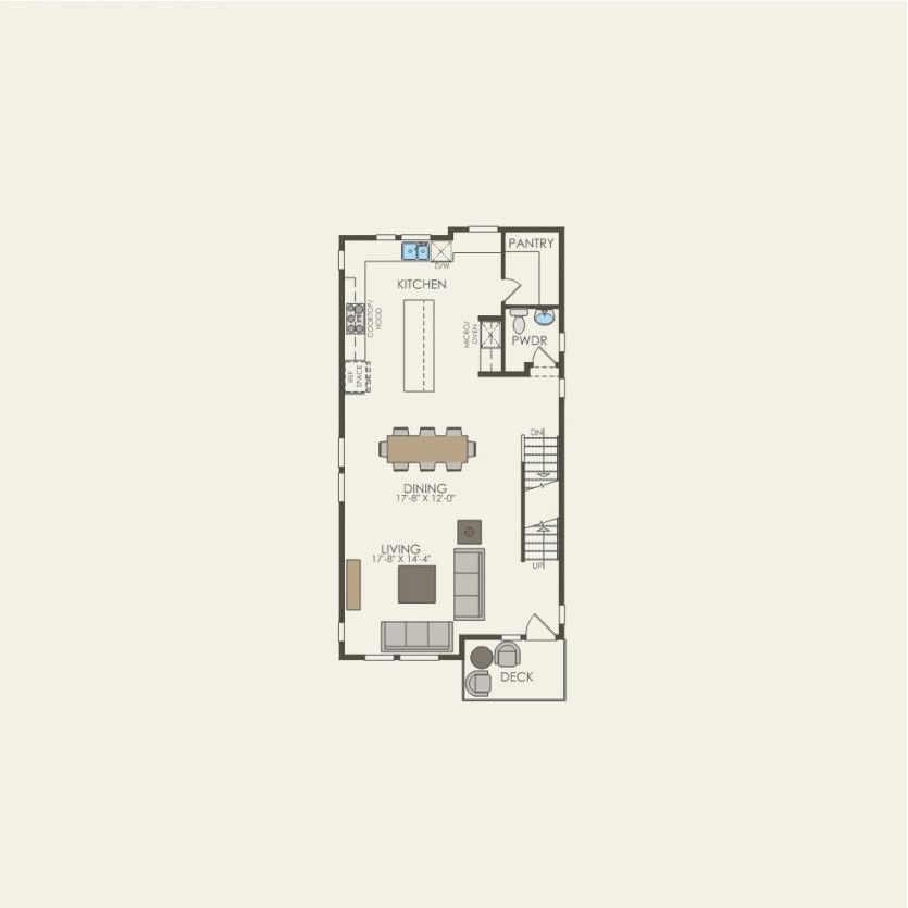 Second Floor 4 br / 3.5 ba