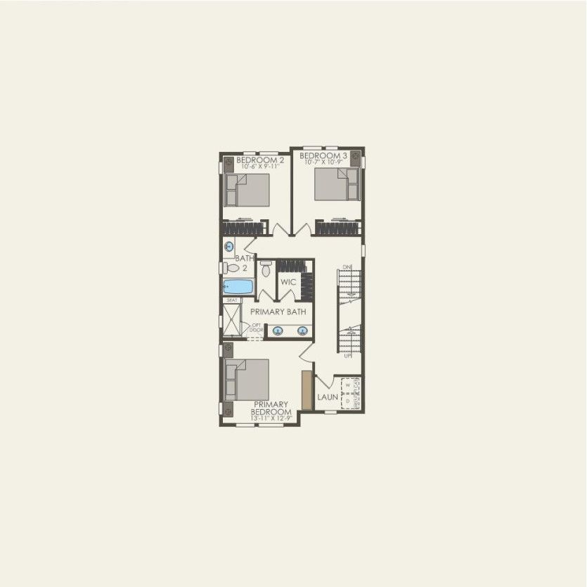 Third Floor 4 br / 3.5 ba