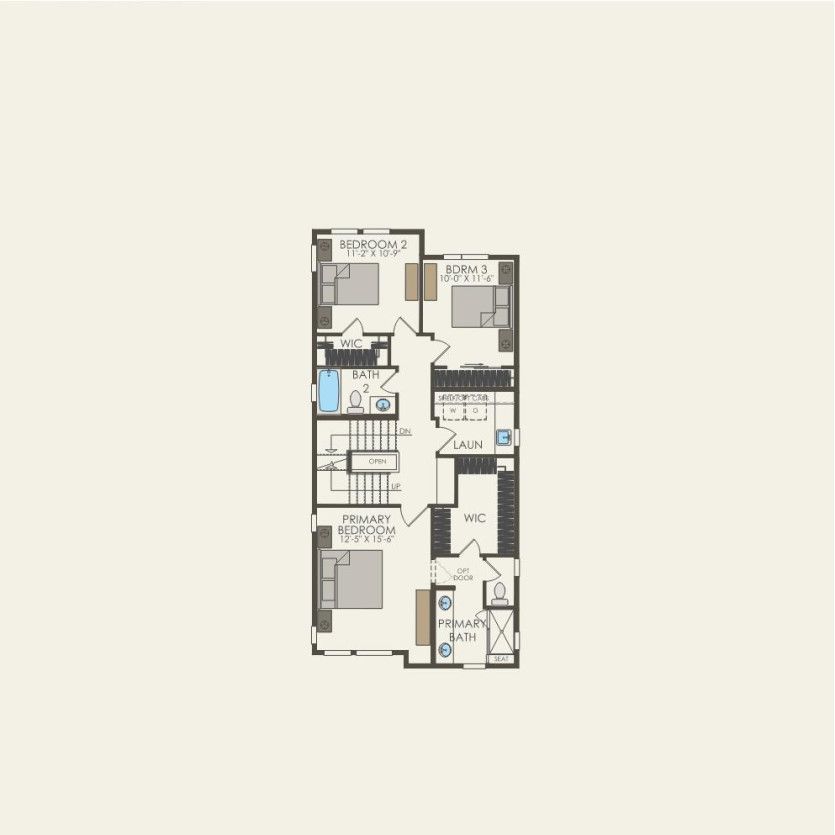 Third Floor 4 br / 3.5 ba