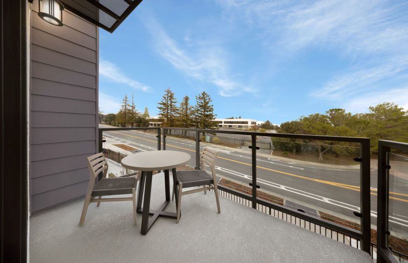 Deck off gathering room