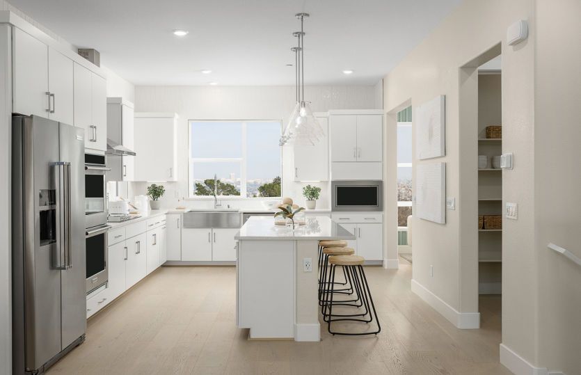 Gorgeous kitchen with ample storage