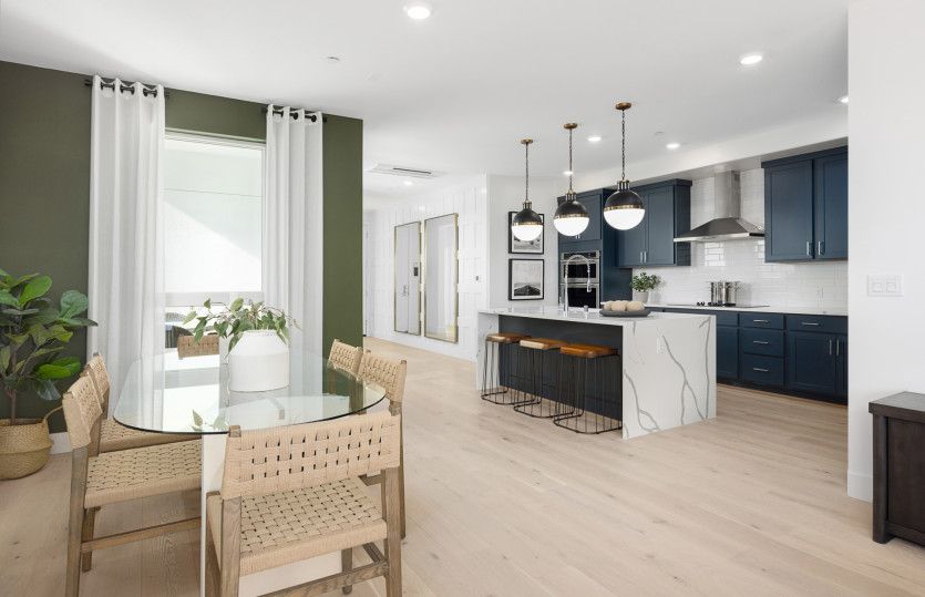 Dining area open to kitchen - perfect for entertaining