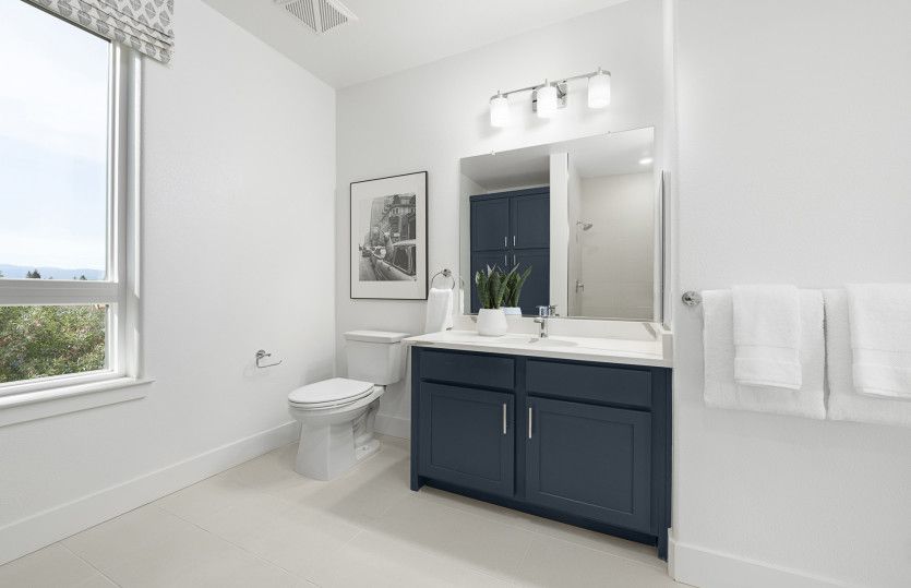 Secondary bathroom