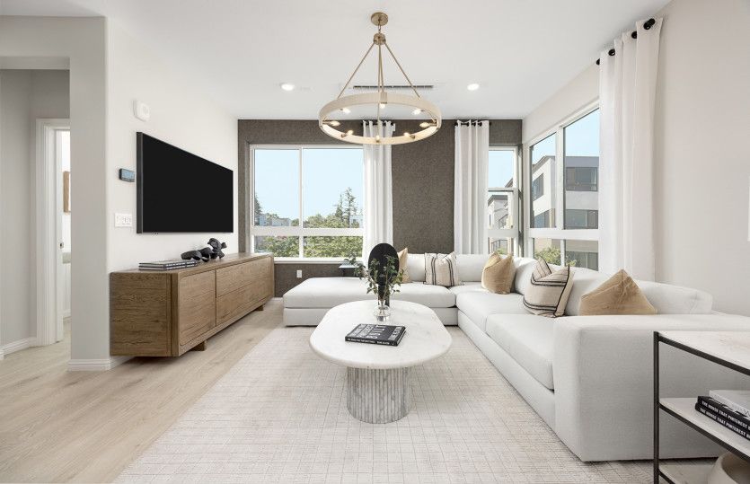 Welcoming gathering room
