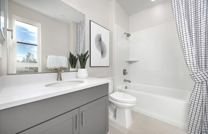 Secondary bathroom
