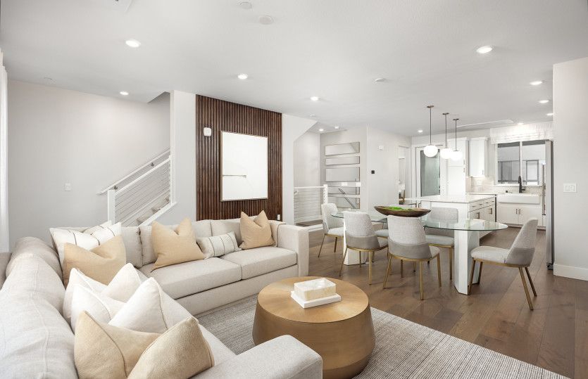 Open concept living space
