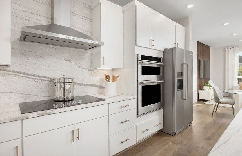 Modern kitchen with plenty of storage