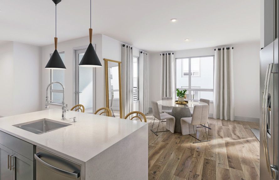 Plan 2B Open Kitchen