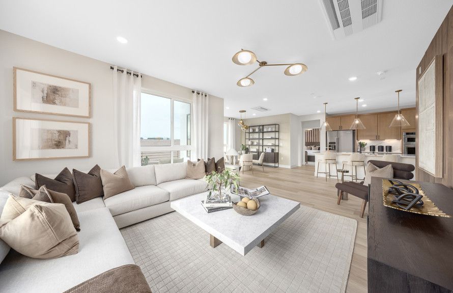 Plan 3A Open living area