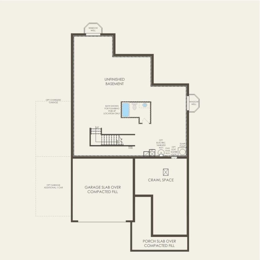 Basement 3 br / 2 ba