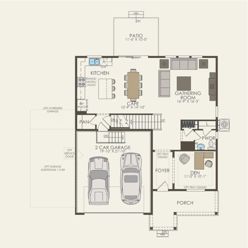 First Floor 4 br / 2.5 ba
