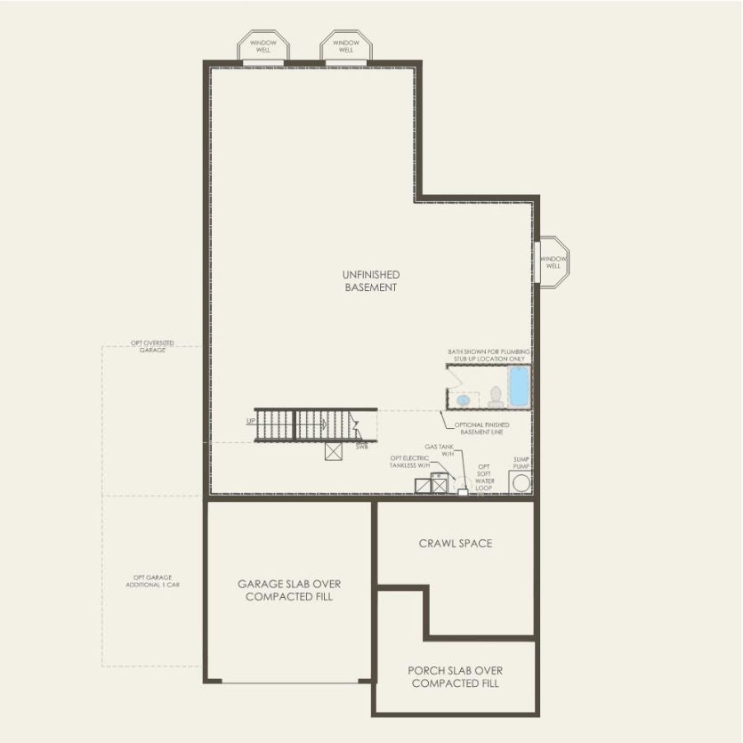 Basement 3 br / 2 ba