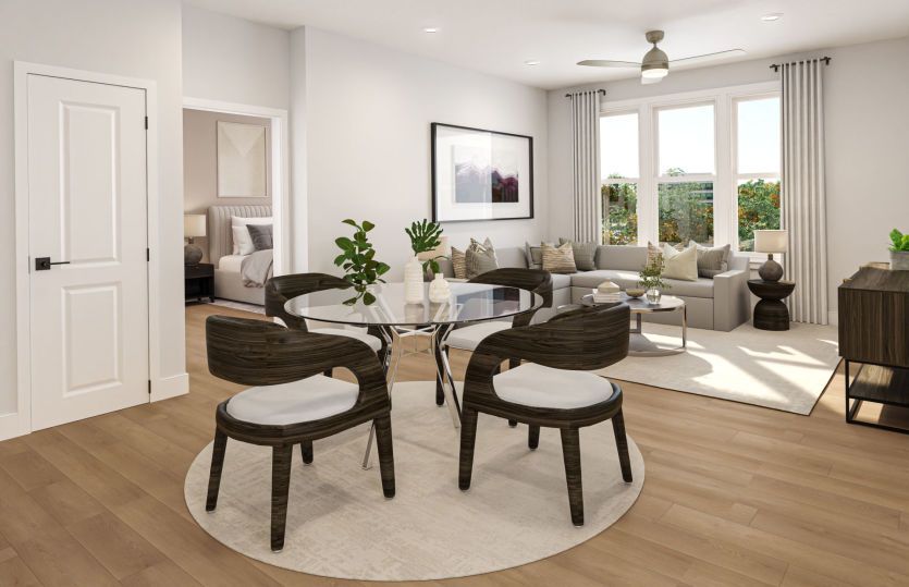 Open Concept Floor Plan Makes Entertaining Easy