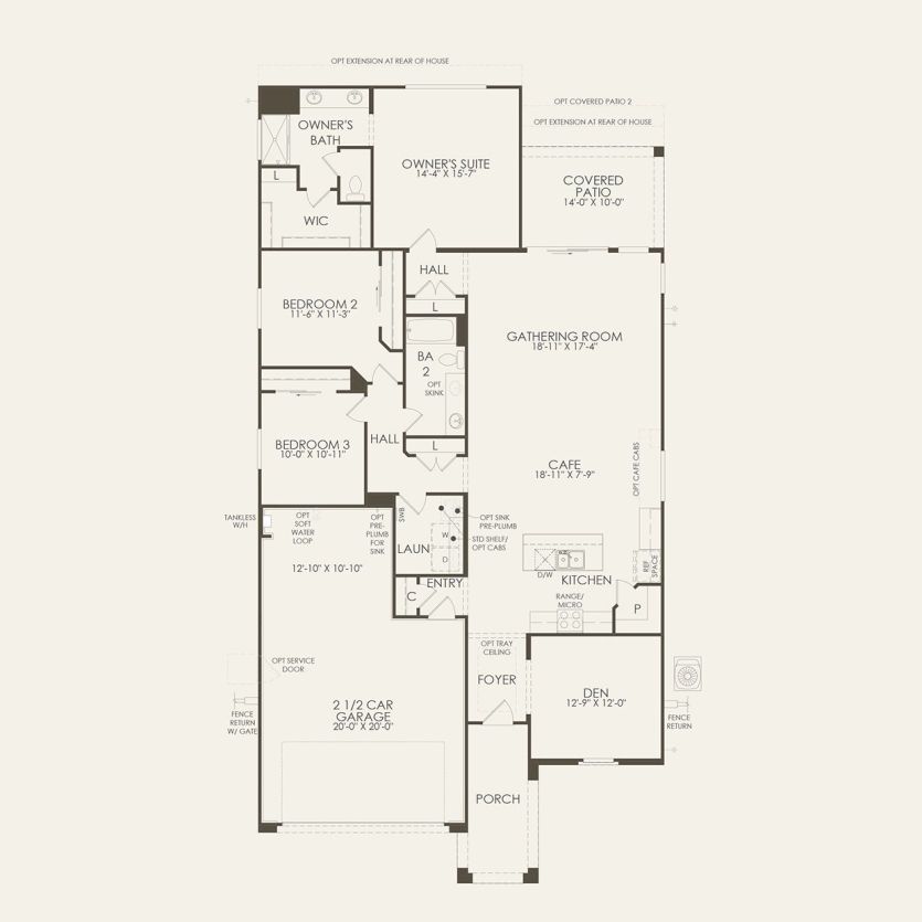 First Floor 3 br / 2 ba
