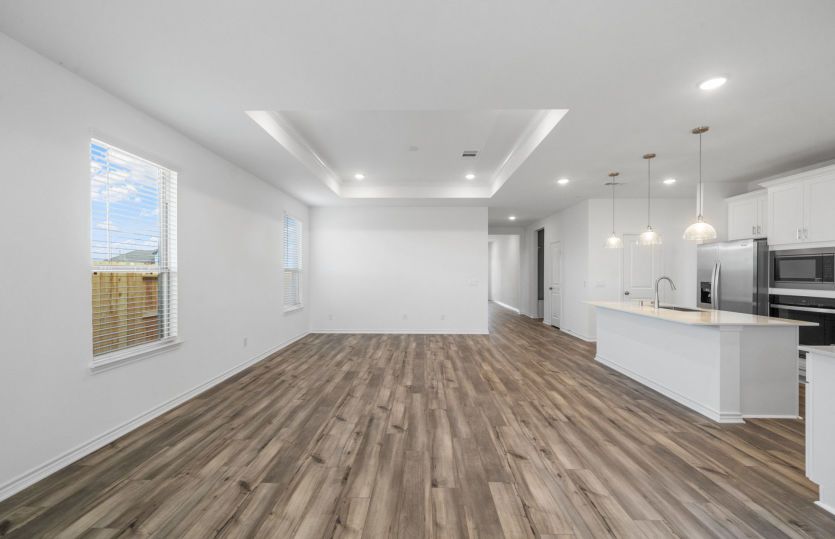 Spacious Open-Concept Living Spaces