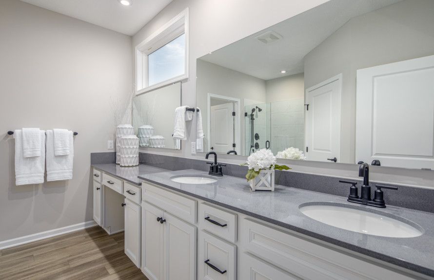 Double Vanity in Owner's Bath