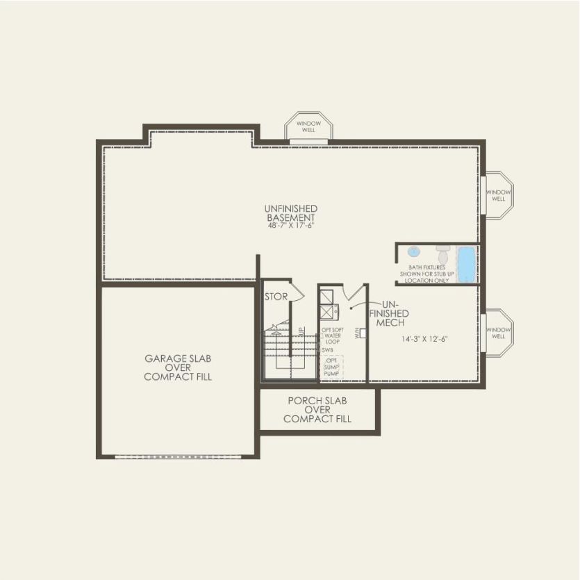 Basement 4 br / 3 ba