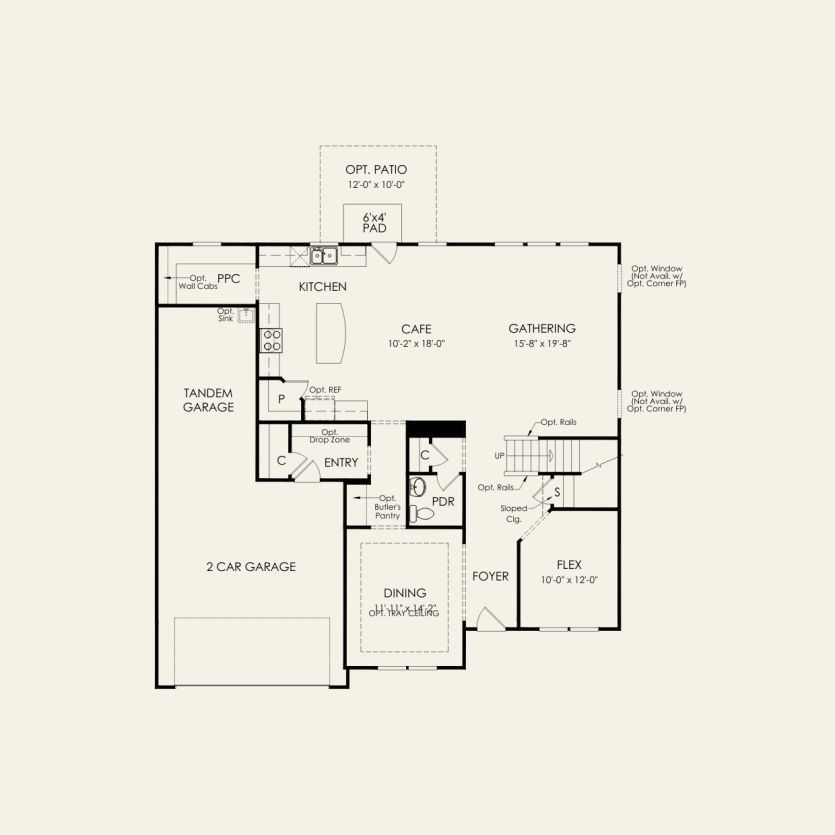 First Floor 4 br / 2 ba