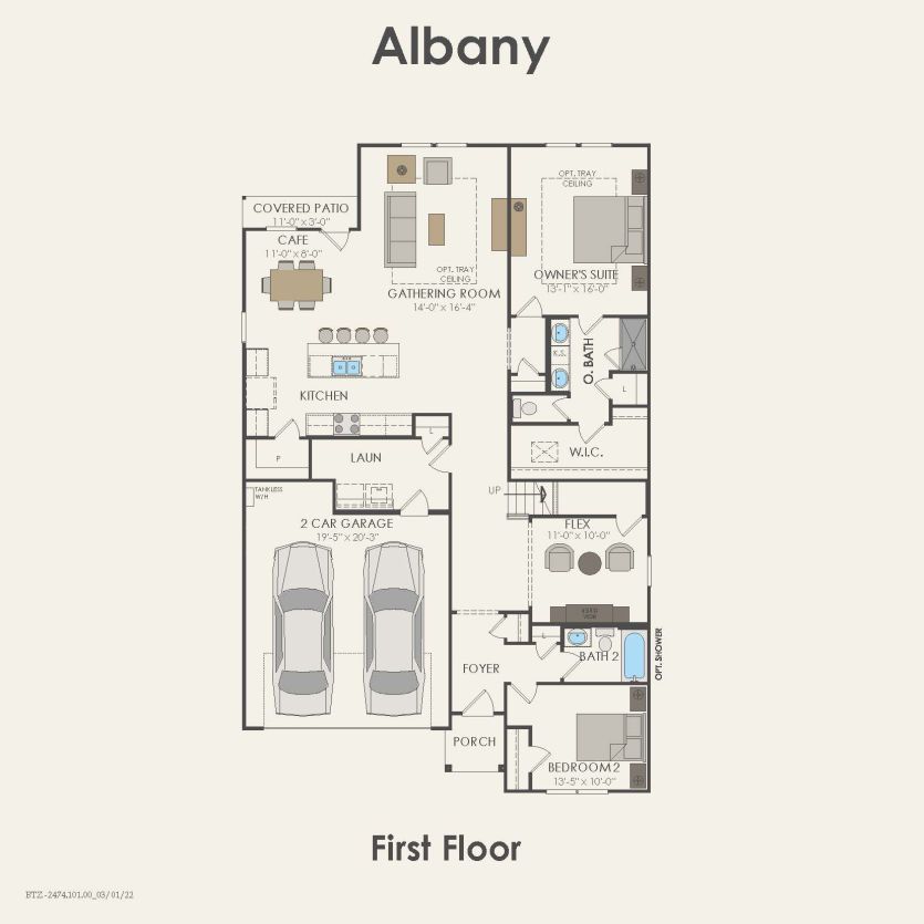 First Floor 5 br / 3 ba