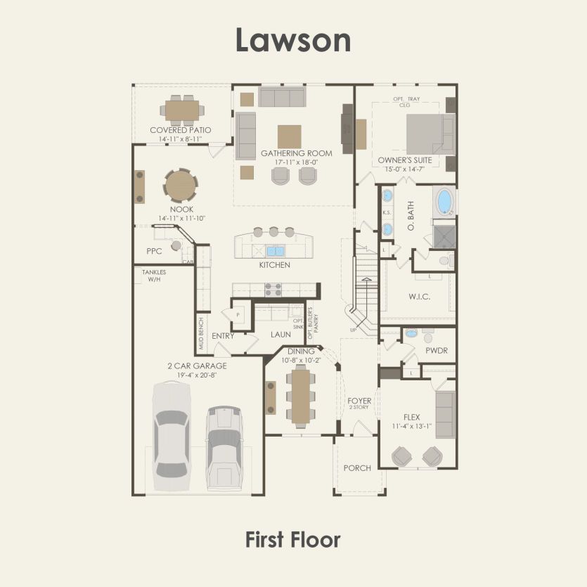 First Floor 4 br / 3.5 ba