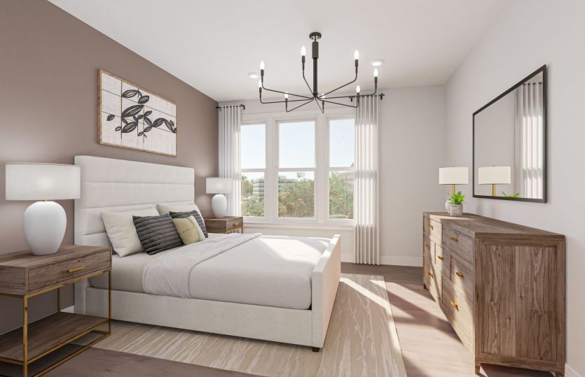 Owner's Suite with a Walk-in Closet and Private Bathroom