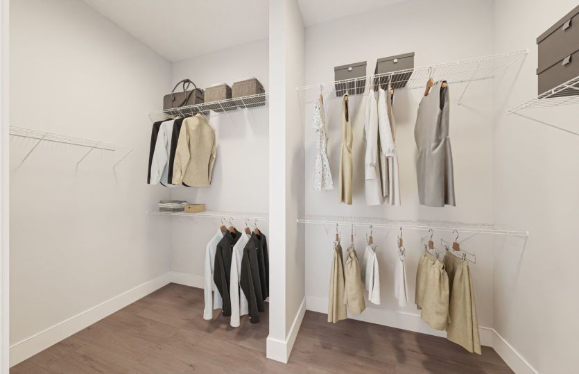 Spacious Owner's Closet
