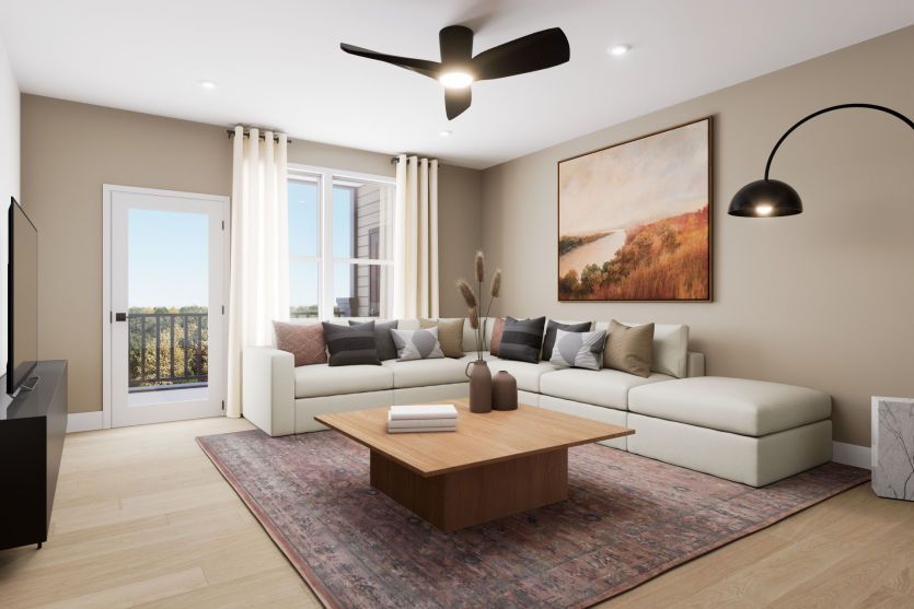 Sunlit Gathering Room Perfect for Entertaining