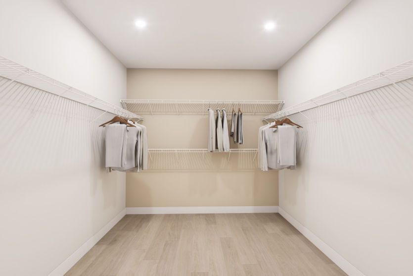 Spacious Owner's Closet