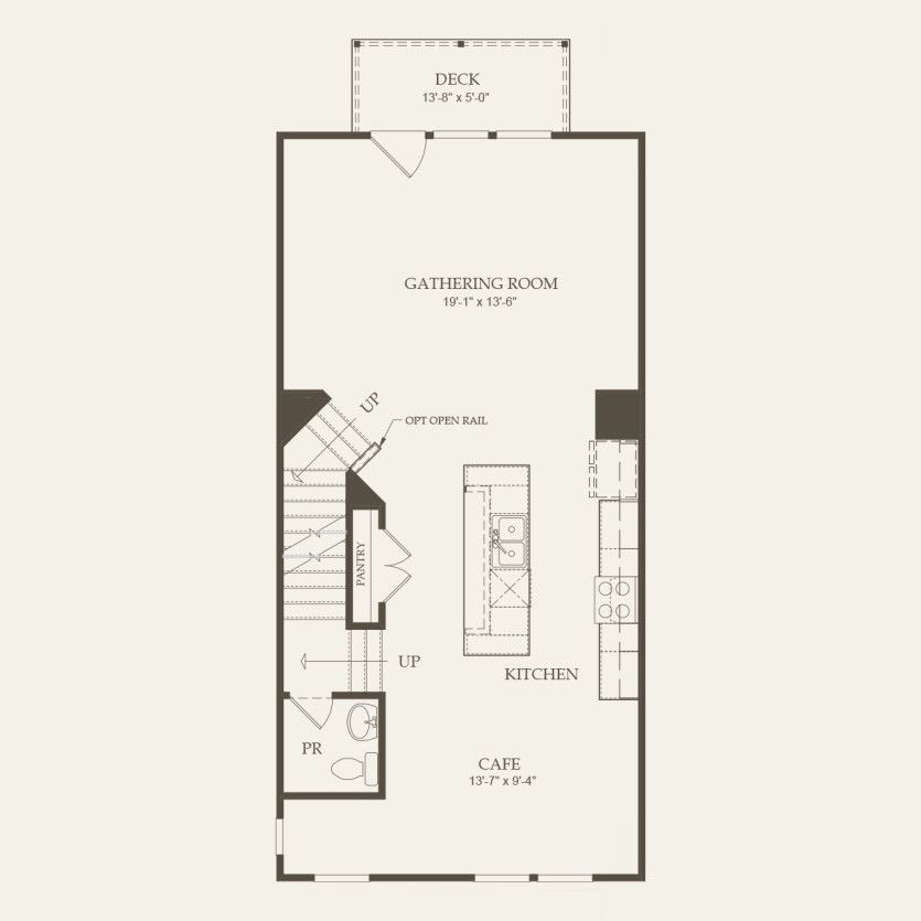Second Floor 2 br / 2.5 ba