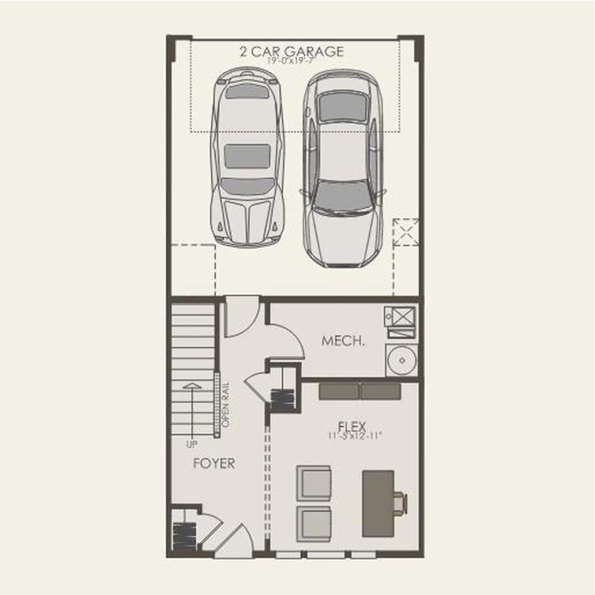 First Floor 3 br / 2.5 ba