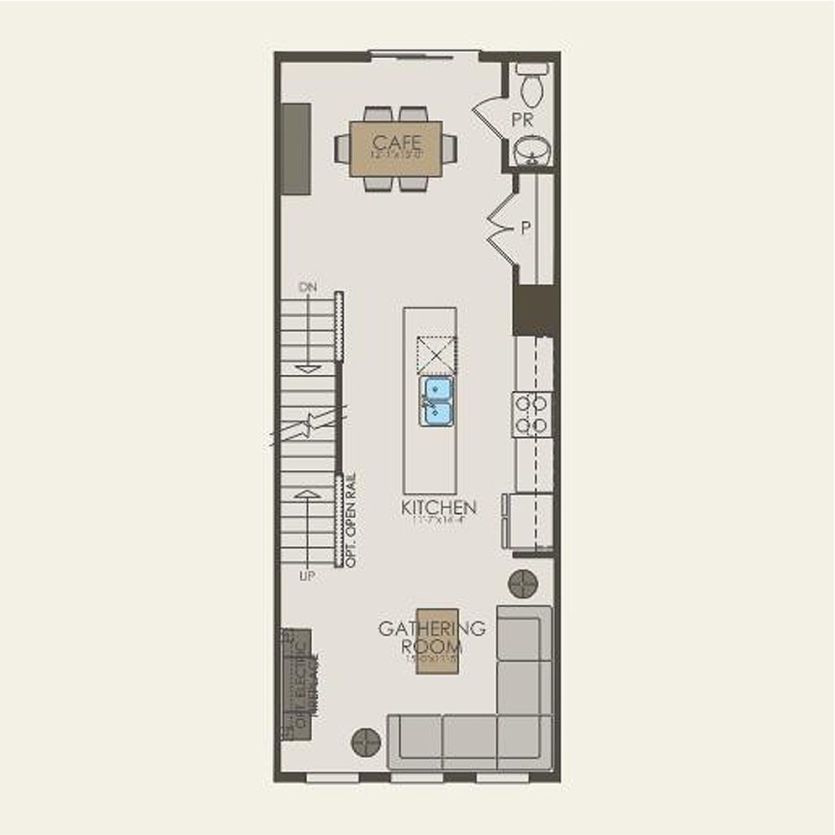 Second Floor 3 br / 3.5 ba