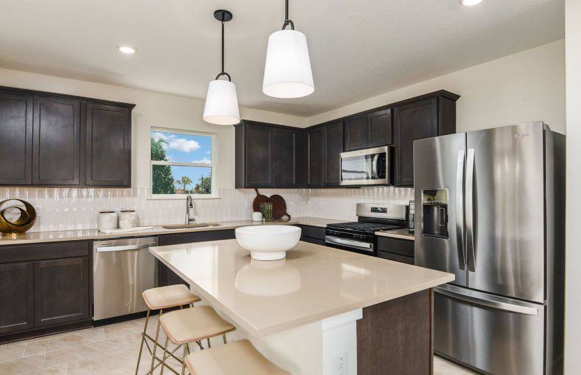 Designer Kitchen with Island