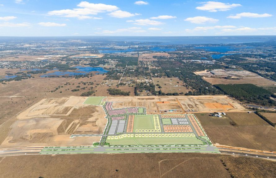 Parkside Trails Aerial View
