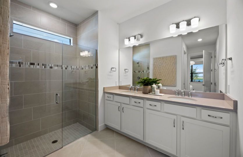 Secondary bathroom