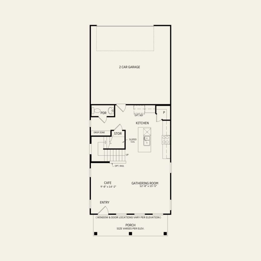 First Floor 3 br / 2 ba