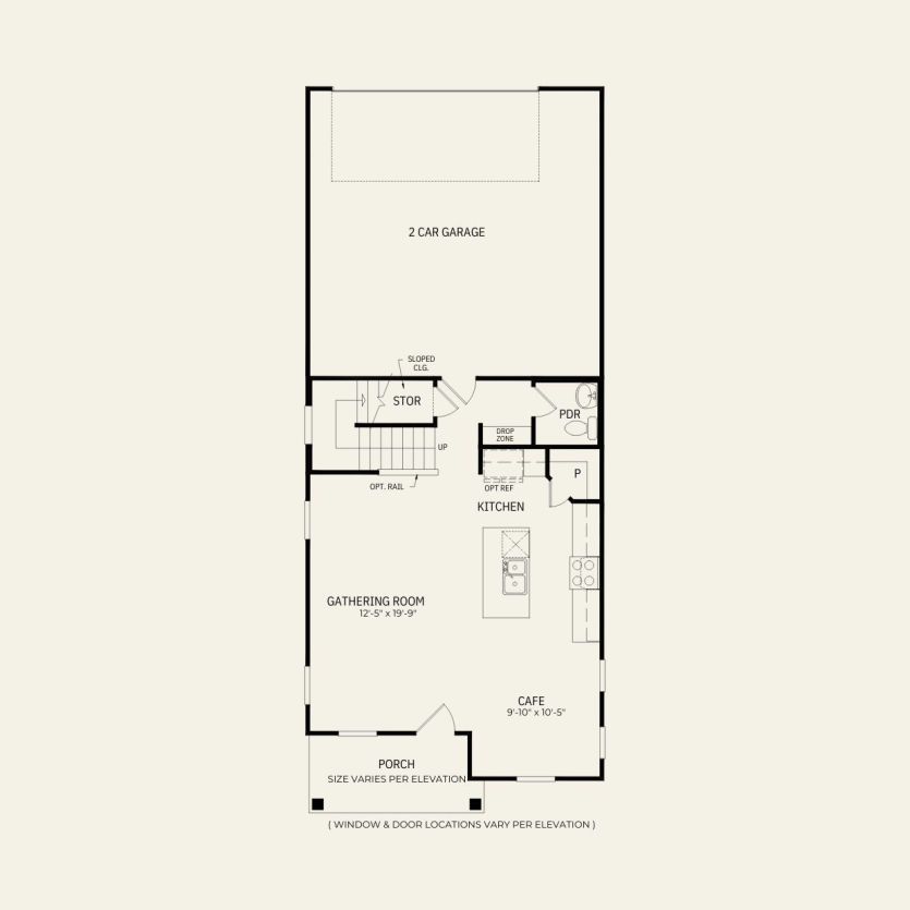 First Floor 3 br / 2 ba