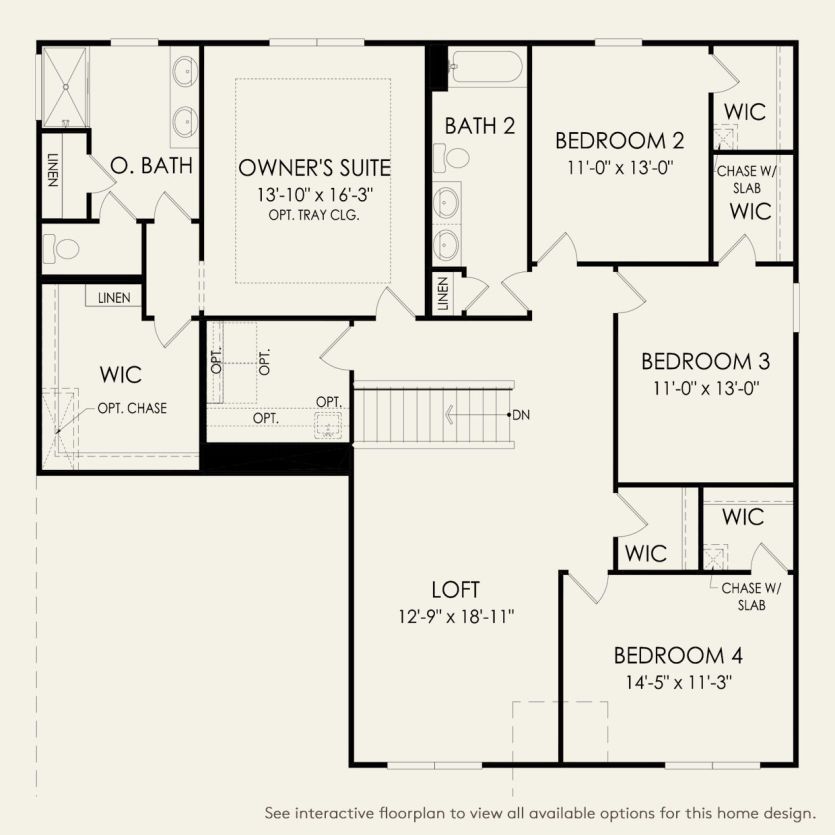 Second Floor 4 br / 2.5 ba