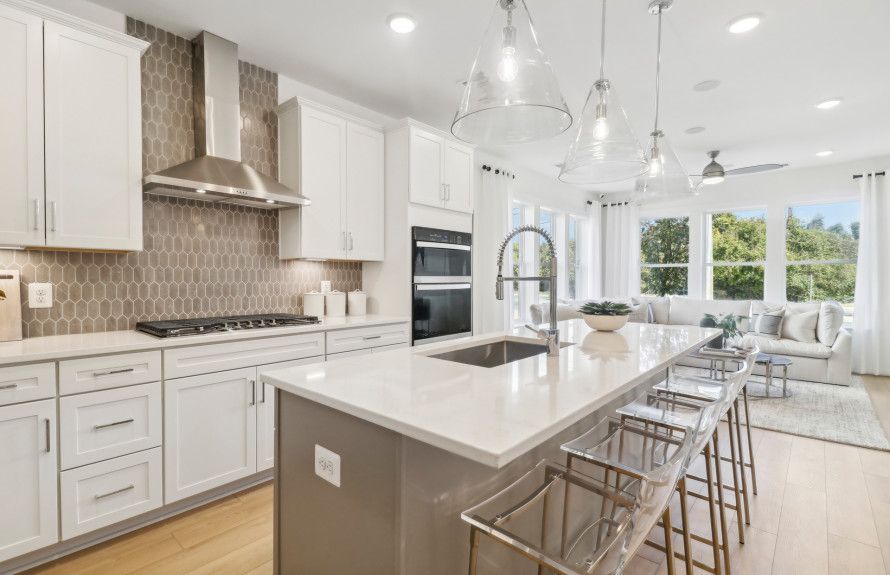 Gourmet Kitchen with Expansive Island