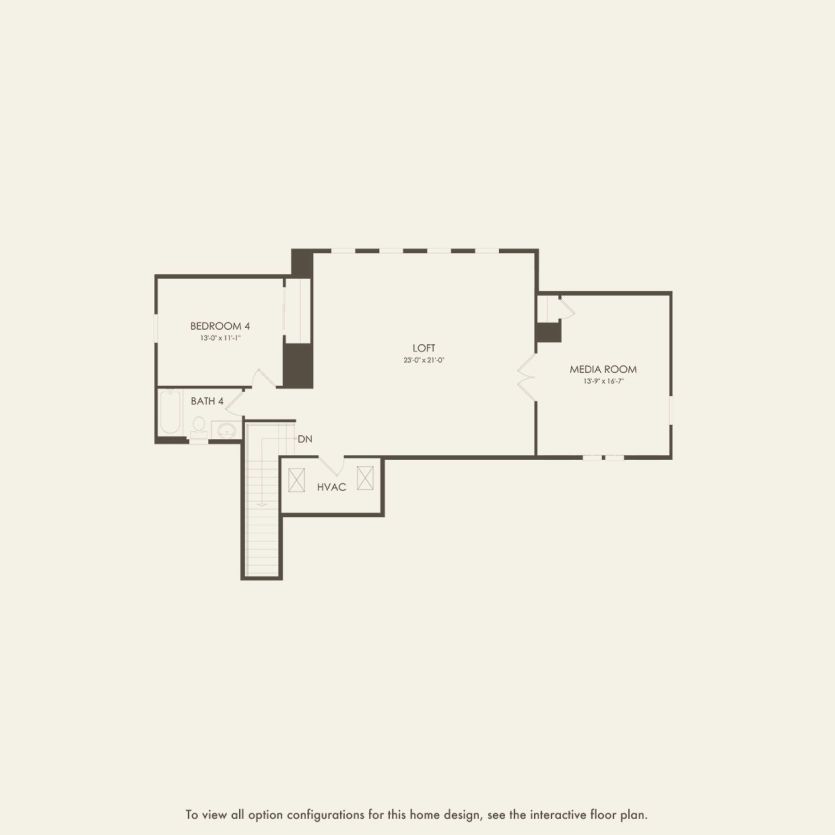 Second Floor 4 br / 4.5 ba