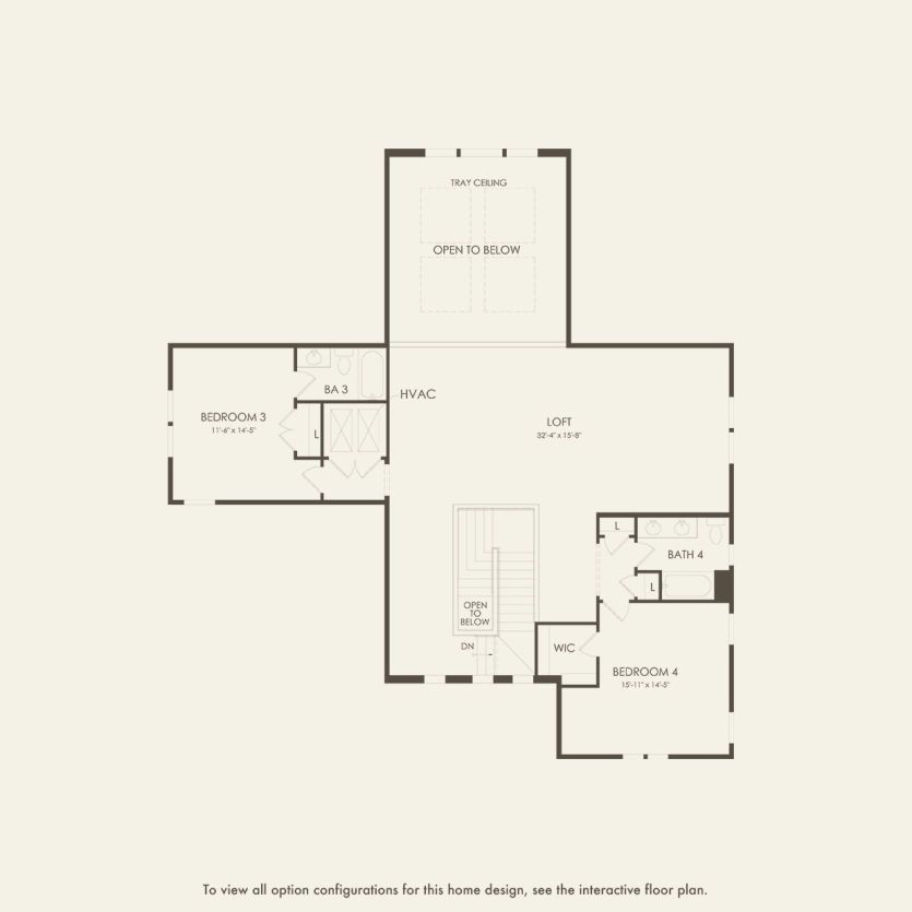 Second Floor 4 br / 4.5 ba