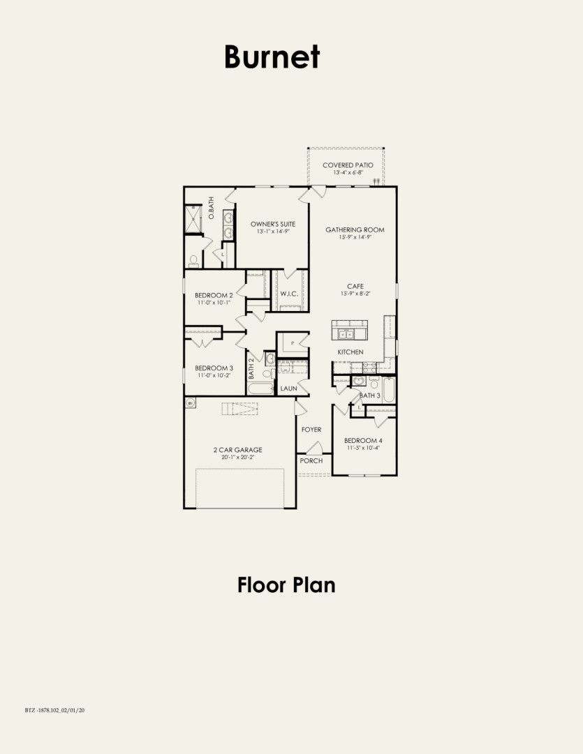 First Floor 4 br / 3 ba