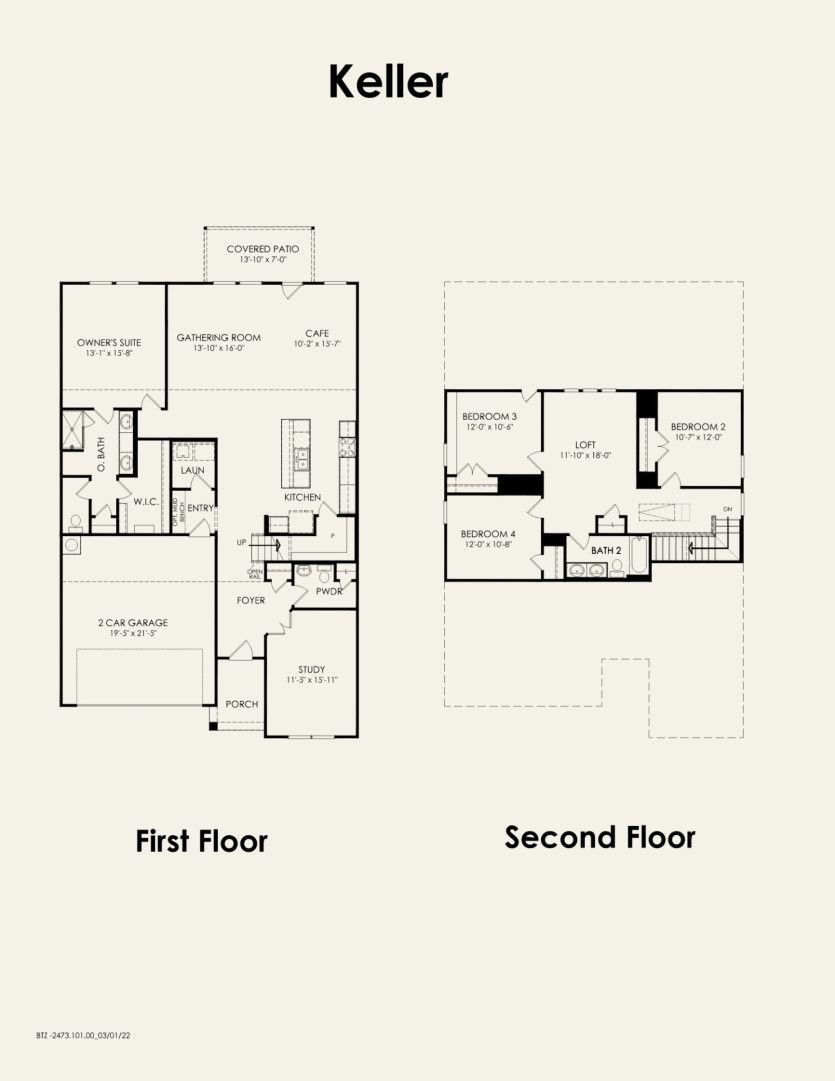 First Floor 4 br / 2.5 ba