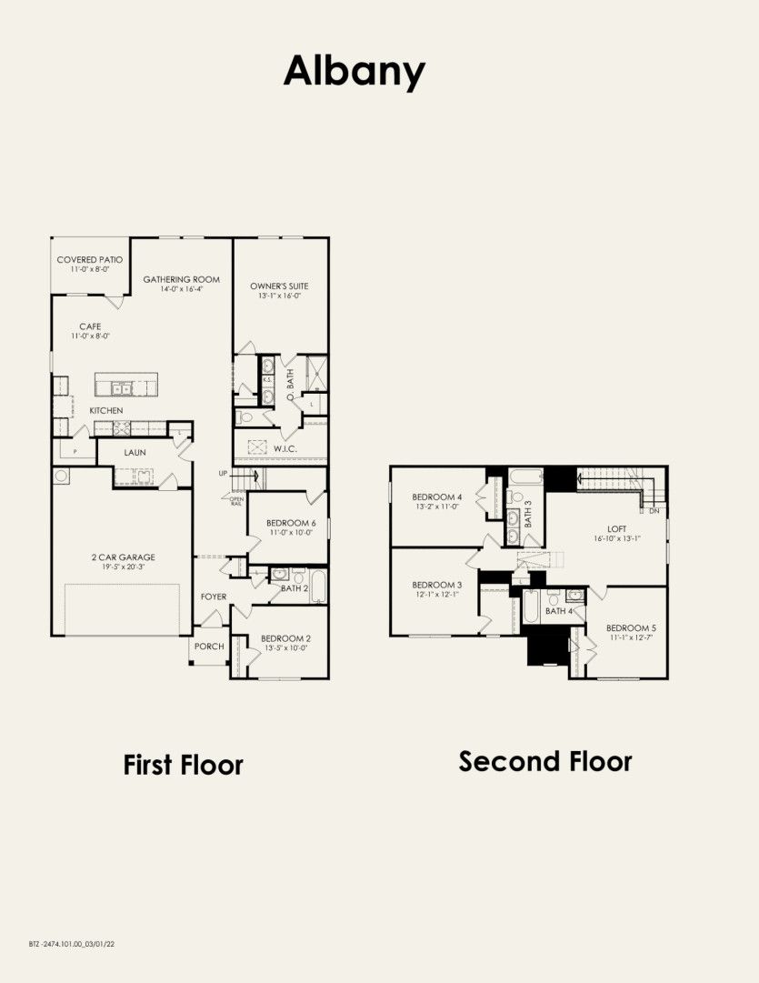 First Floor 6 br / 4 ba