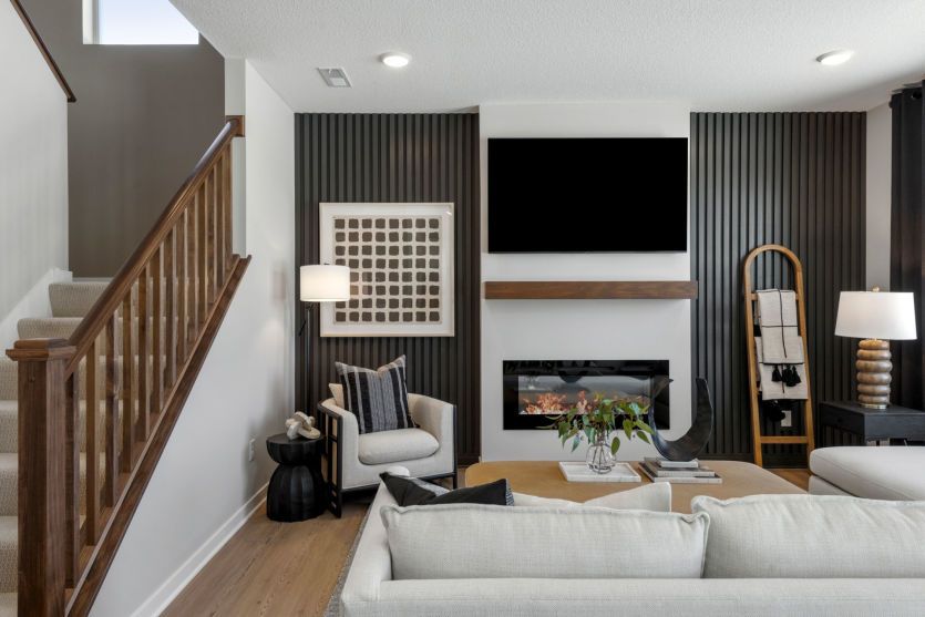 Gathering Room with Fireplace