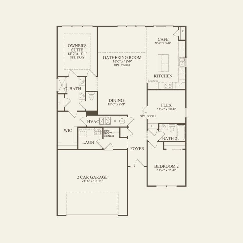 First Floor 2 br / 2 ba