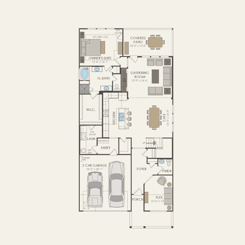 First Floor 4 br / 2.5 ba