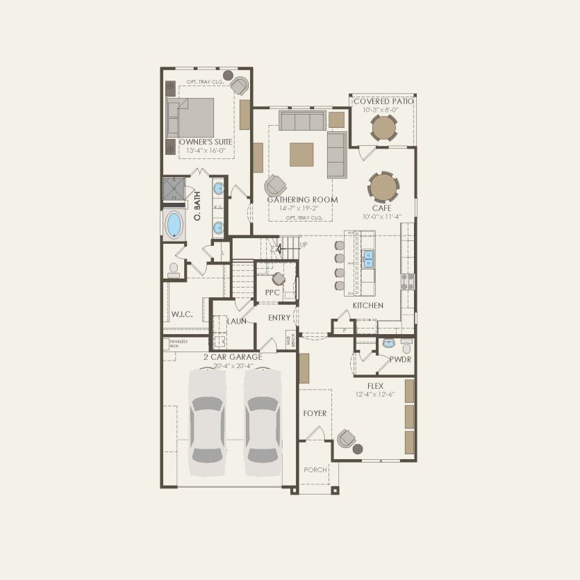 First Floor 4 br / 2.5 ba