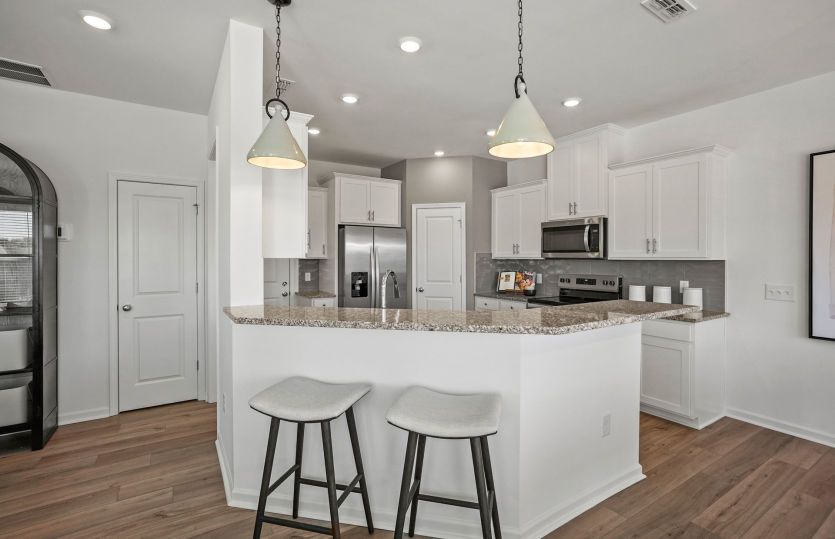 Open Kitchen with an Island
